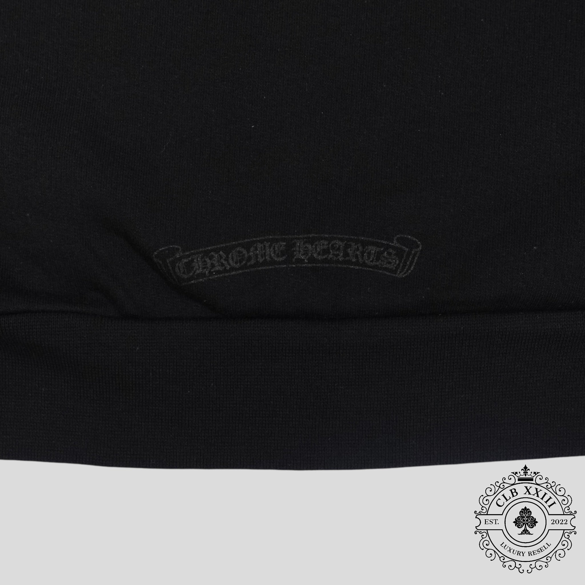 Chrome Hearts Triple Black Miami Exclusive Hoodie