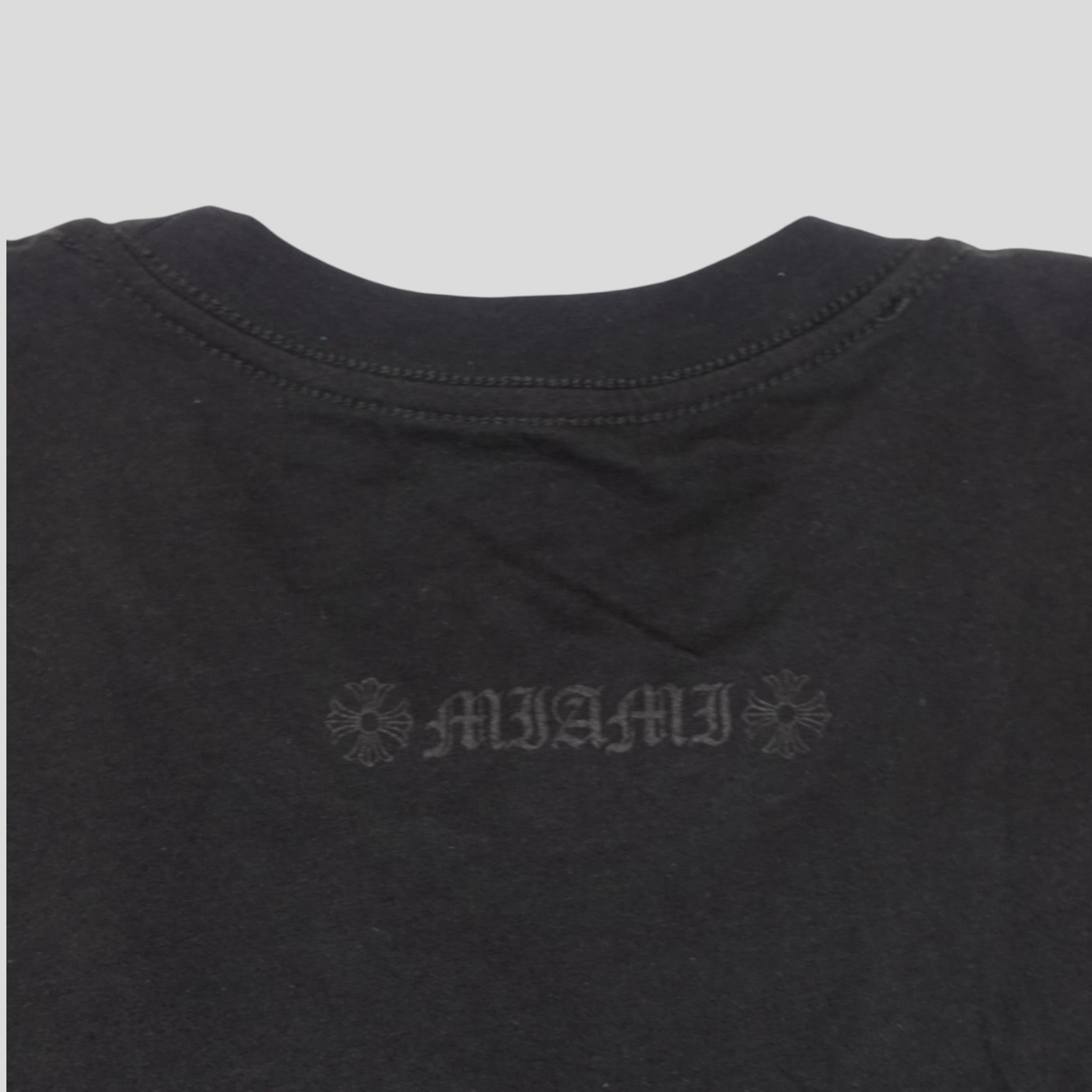 Chrome Hearts Triple Black Miami Exclusive Long Sleeve