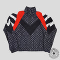 Louis Vuitton Monogram Nylon Printed Track Top in Black