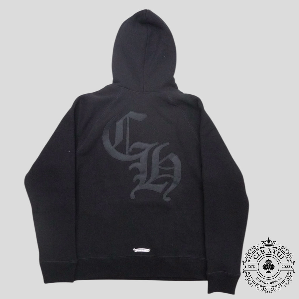 Chrome Hearts Cemetery Cross Seven-11 Hoodie in Black