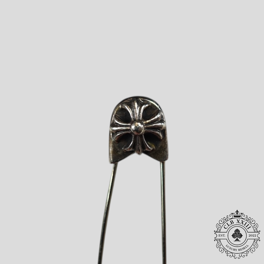 Chrome Hearts Silver Safety Pin