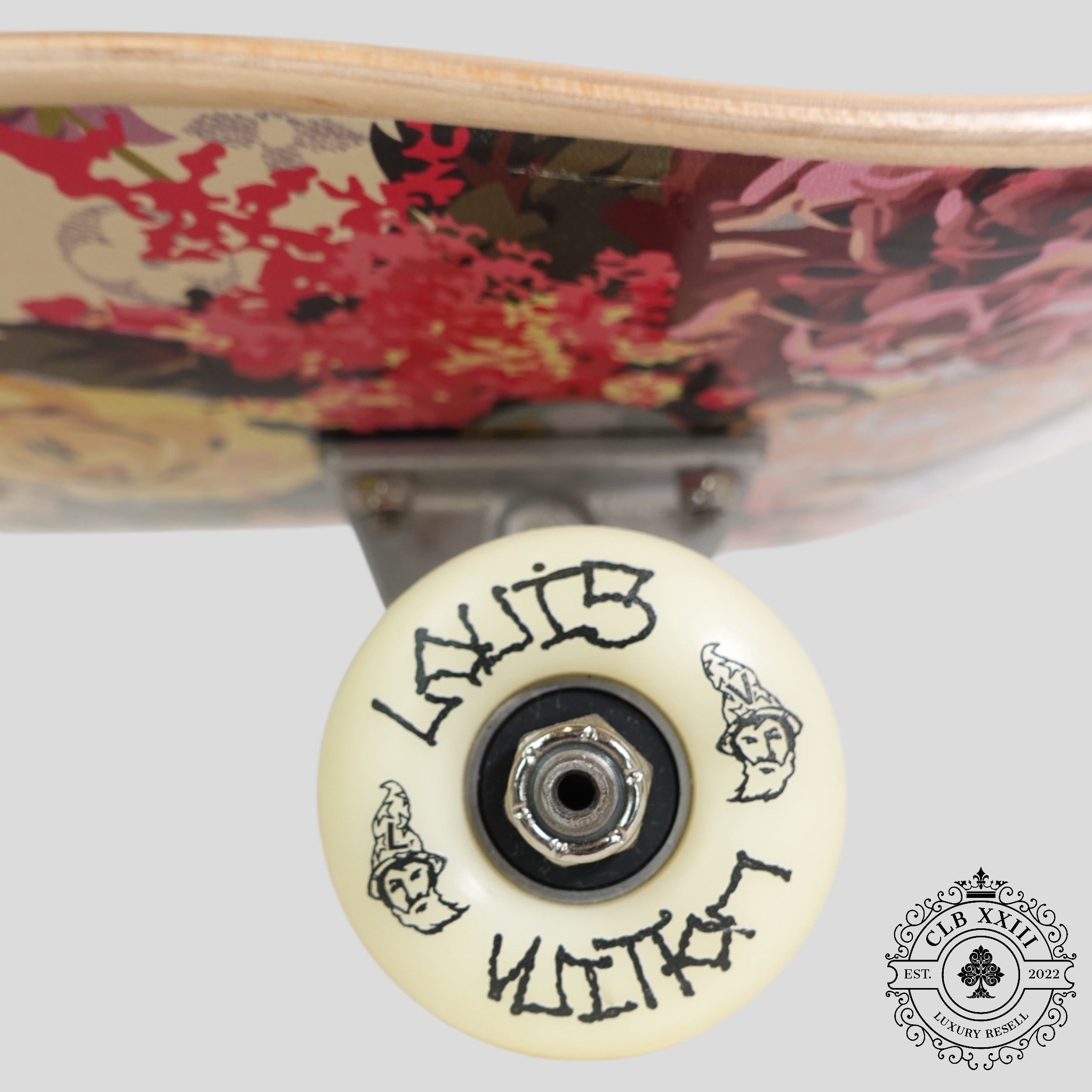 Louis Vuitton Flower Monogram Skateboard