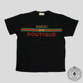 Gucci Boutique Tee in Black