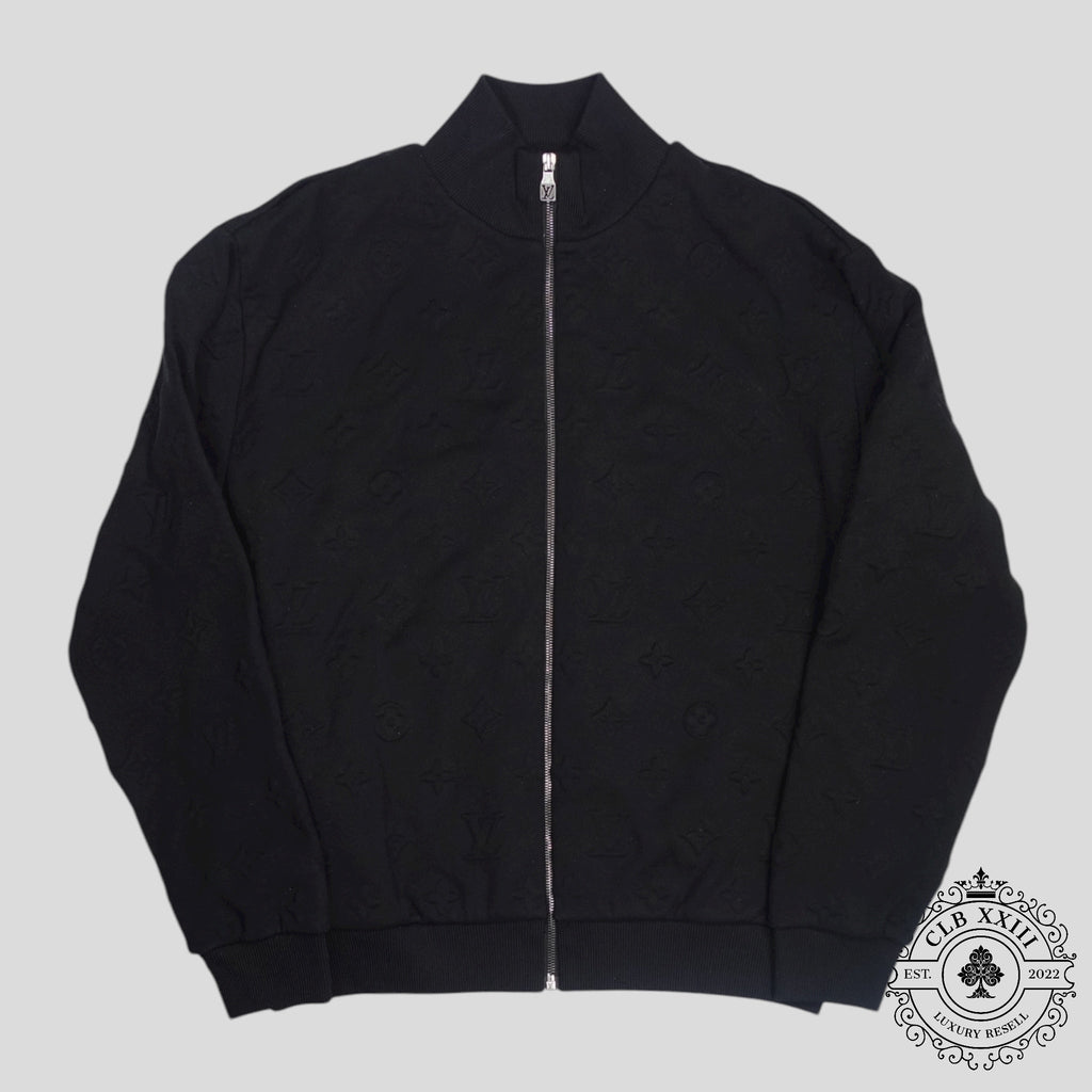 Louis Vuitton Embossed Monogram Tracktop in Black