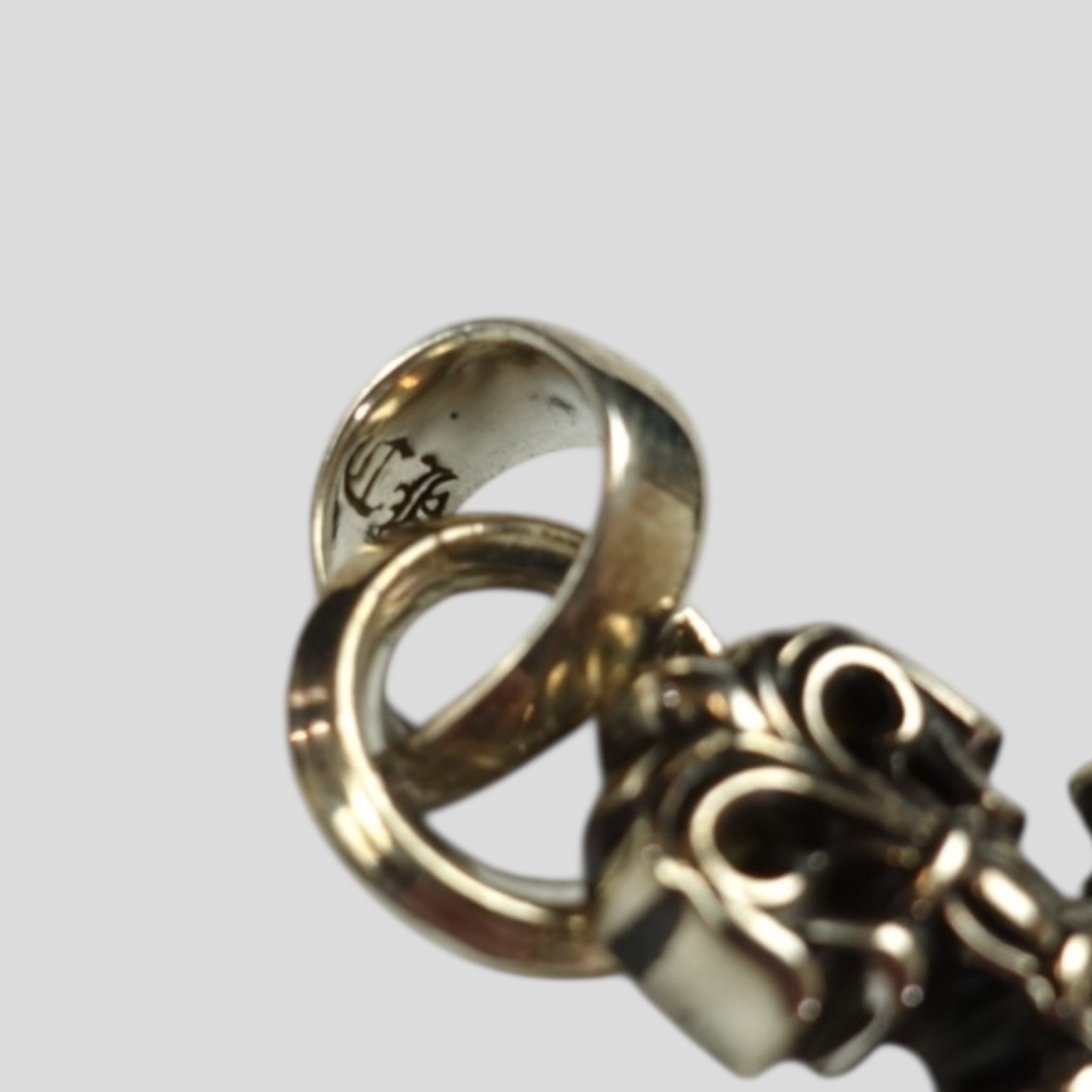 Chrome Hearts Filigree Cross Pendant in Silver