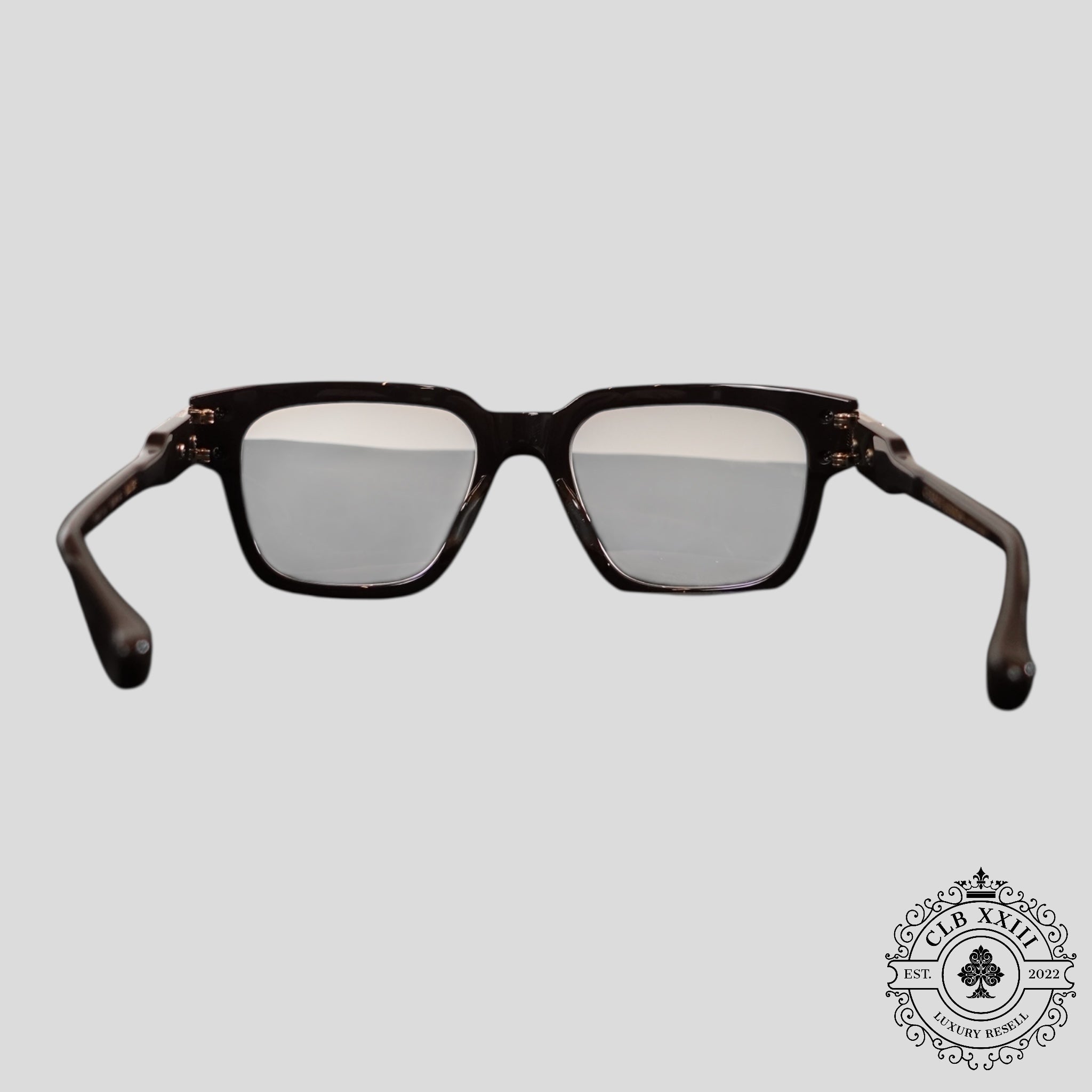 Chrome Hearts Bulge Glasses in Brown/Gold