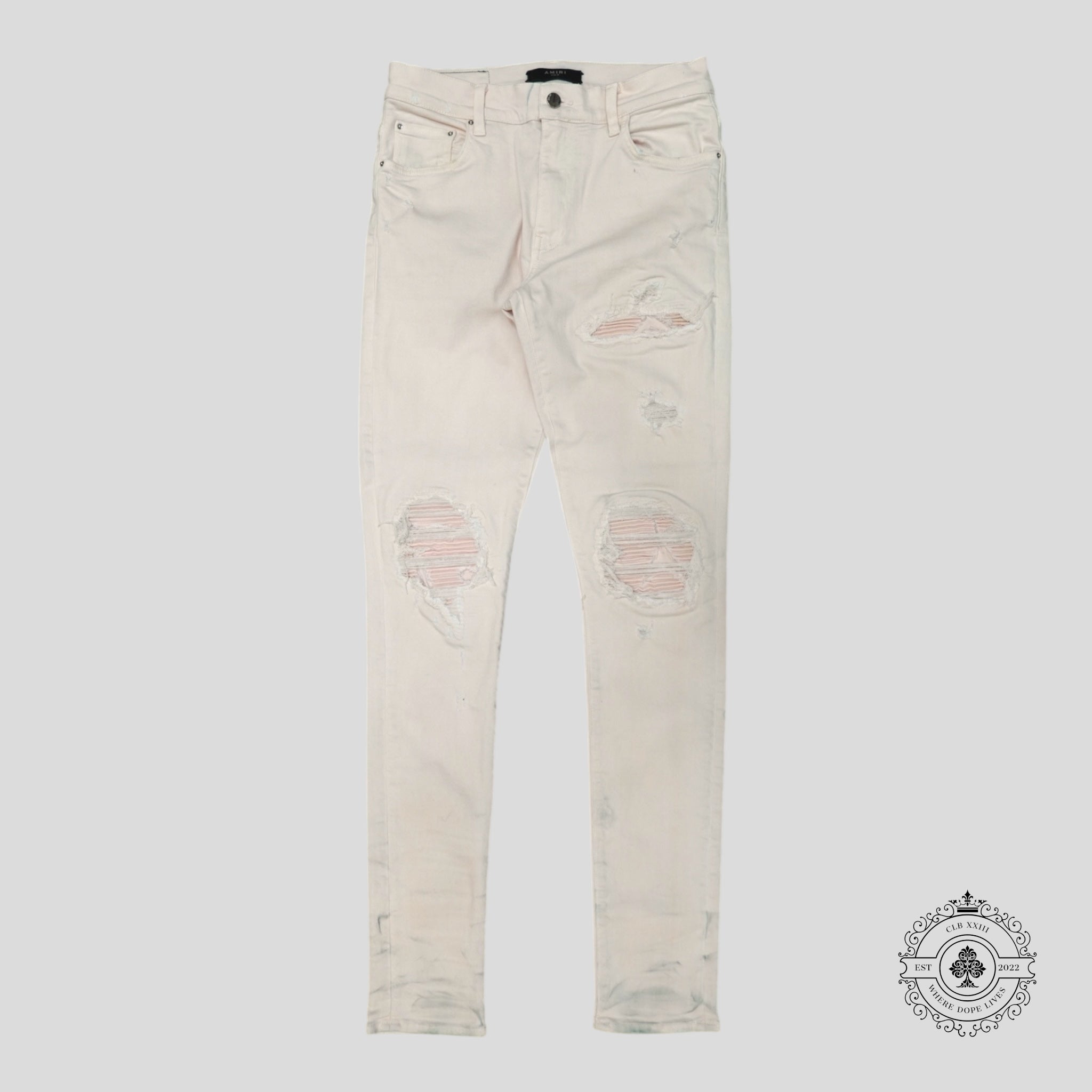 Amiri MX1 Jeans in Pink - Preowned