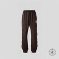 Hellstar Mirror Face Sweatpants in Brown