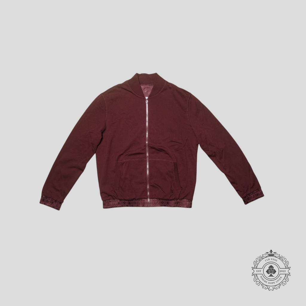 Louis Vuitton Monogram Reversible Lightweight Jacket in Maroon