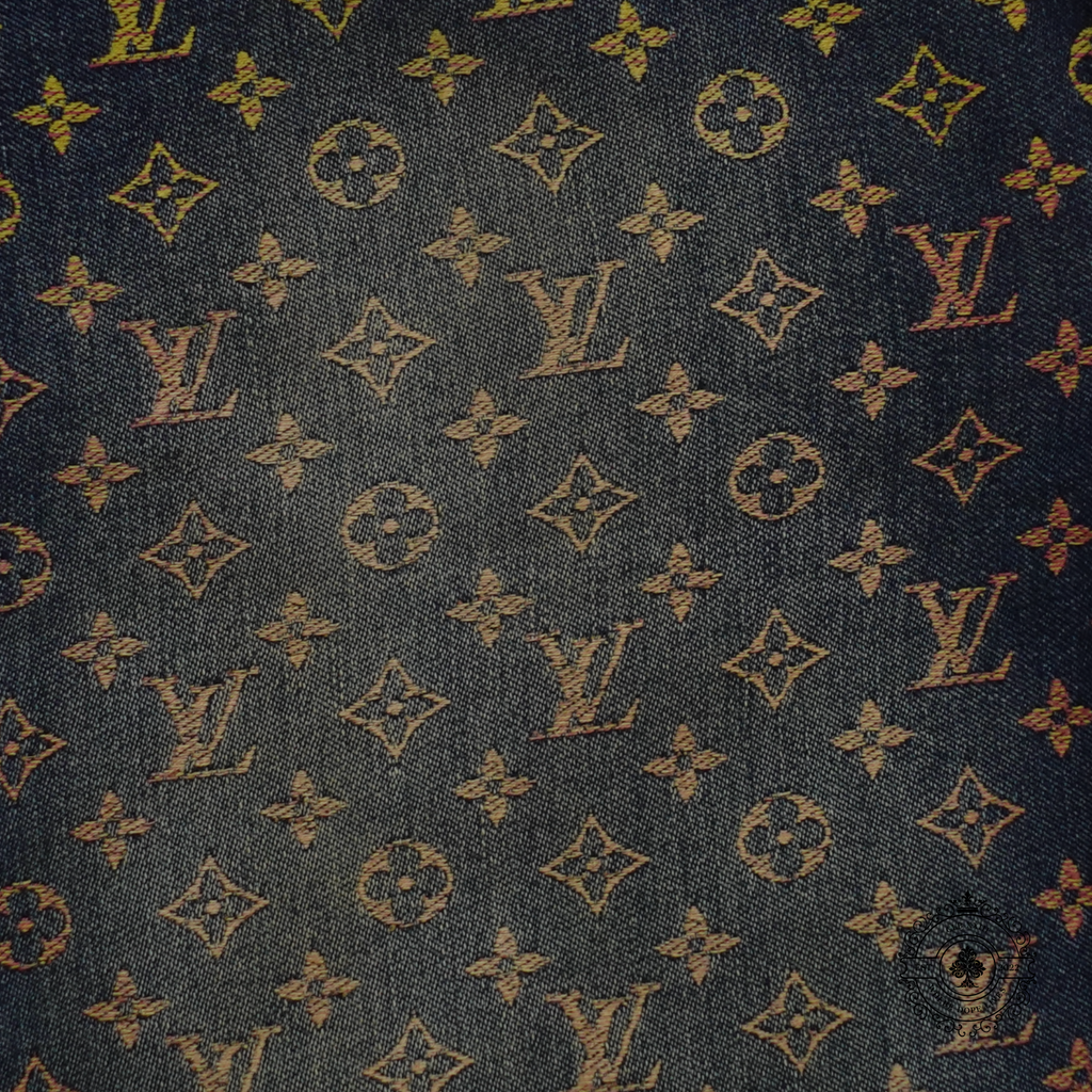 Louis Vuitton Rainbow Monogram Denim Shorts in Dark Wash