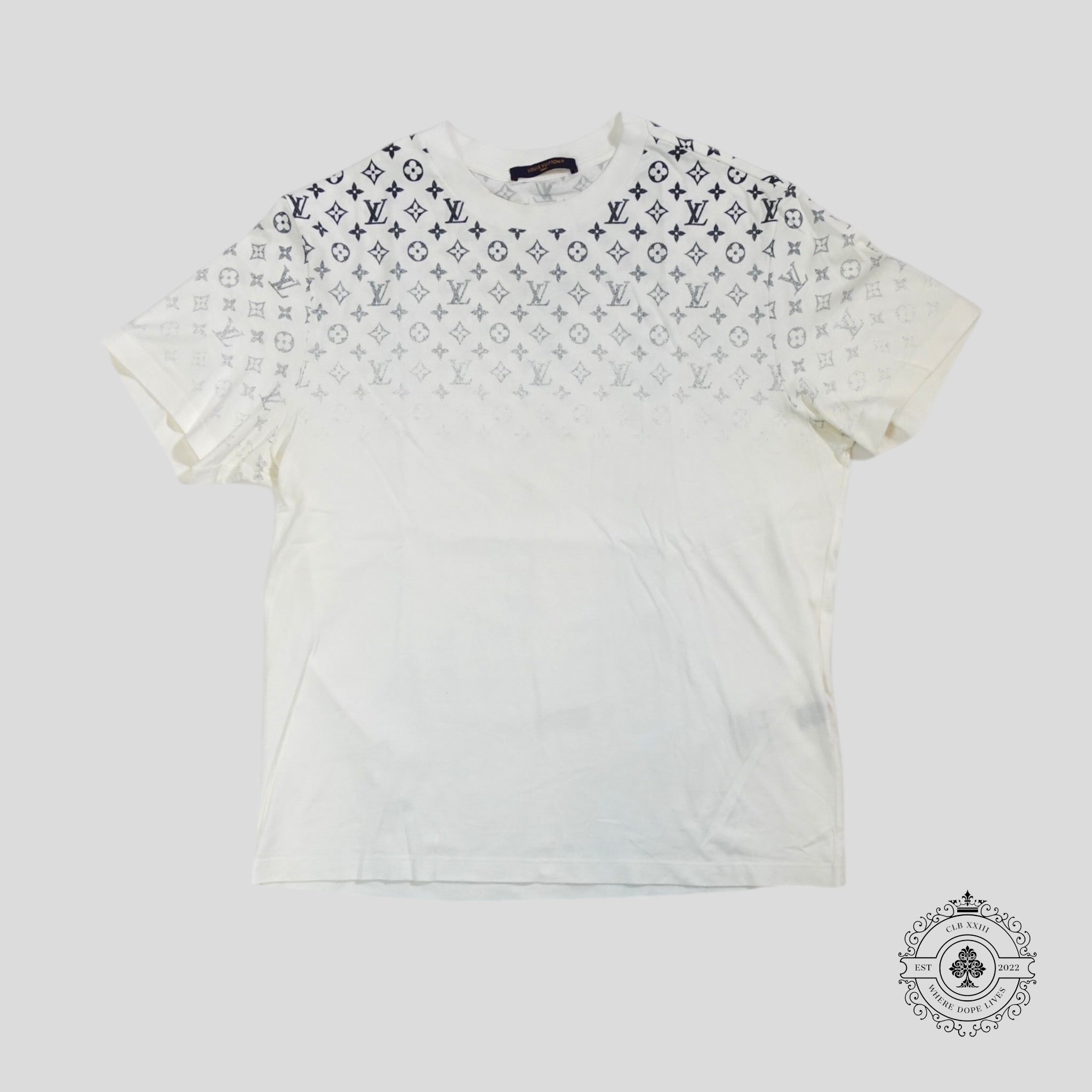 Louis Vuitton Monogram Gradient T-Shirt in White