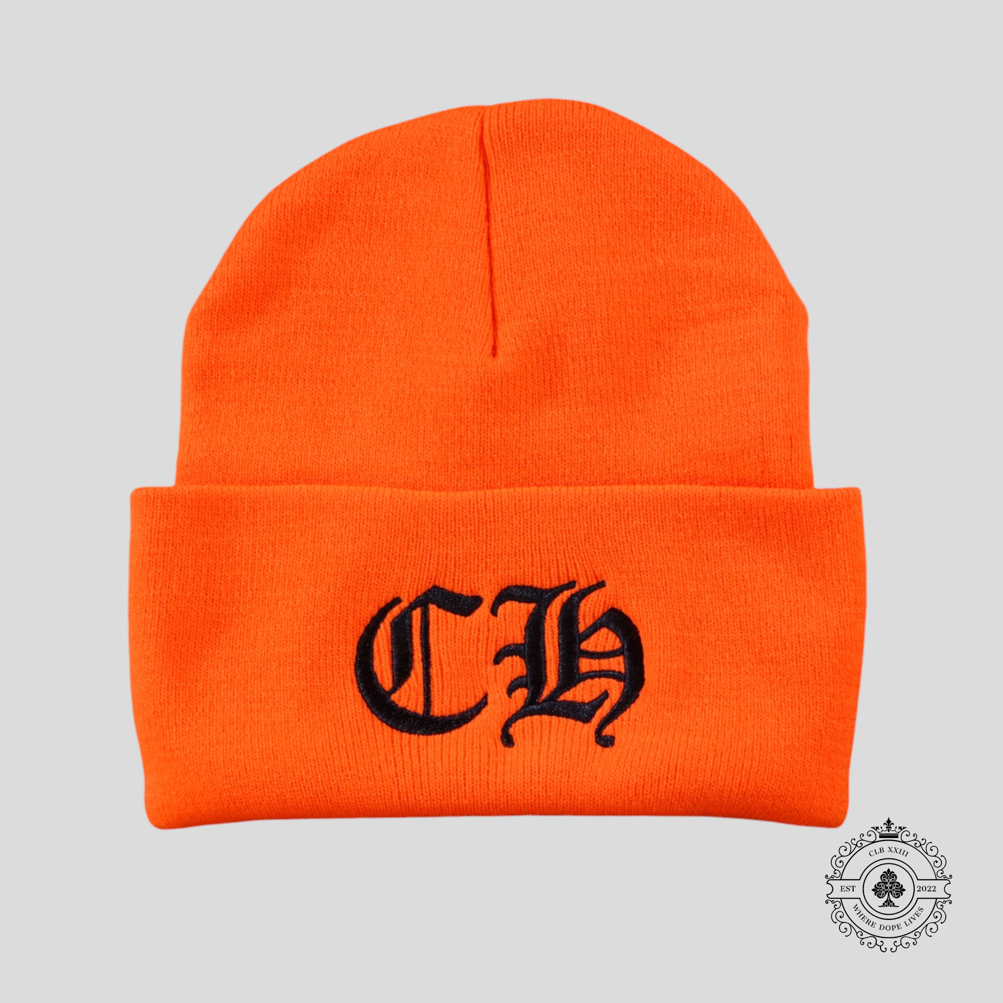 Chrome Hearts CH Beanie in Orange