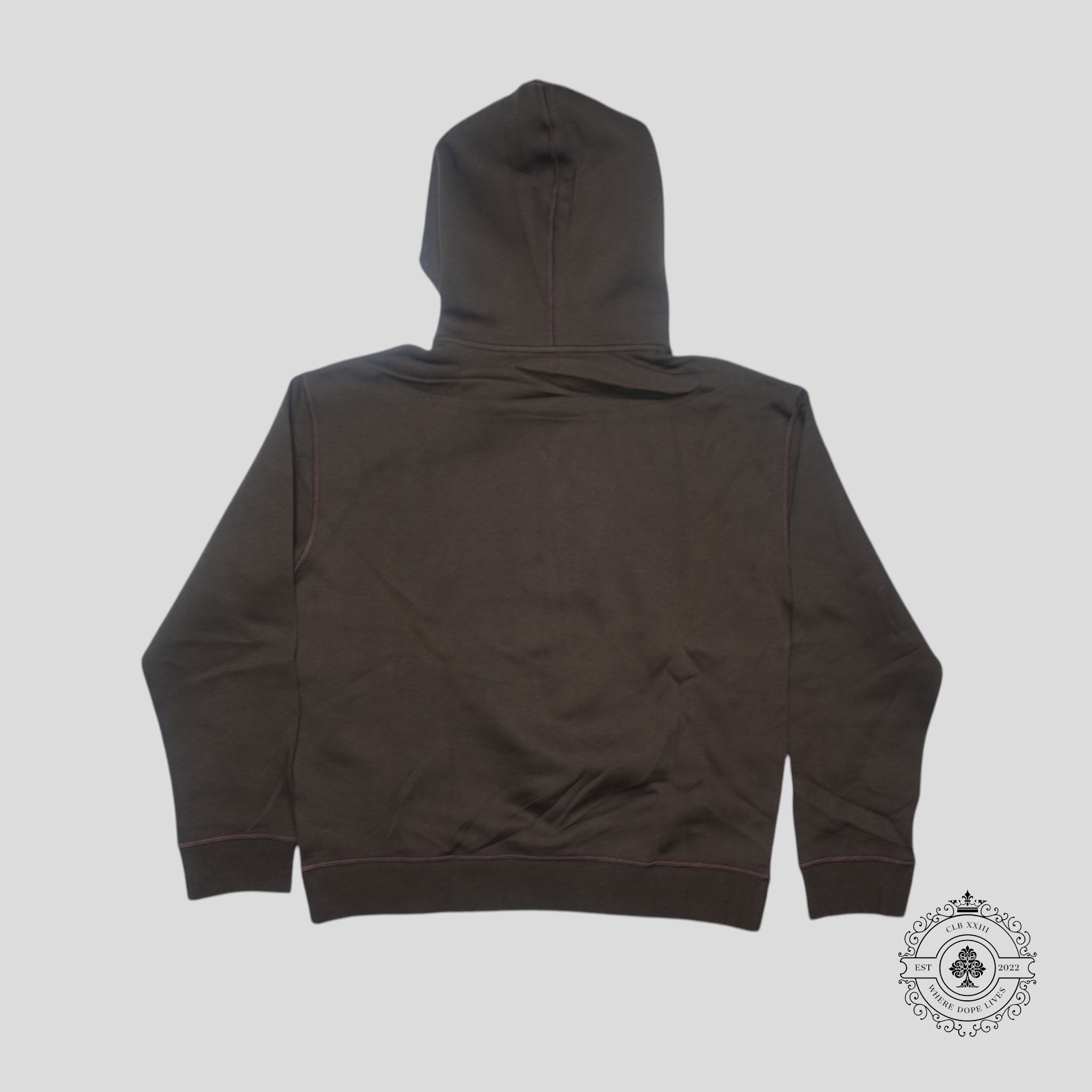 Louis Vuitton Monogram Flower Metal Stopper Hoodie in Brown