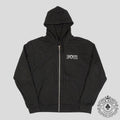 Chrome Hearts Foti Zip Up Hoodie in Black/White