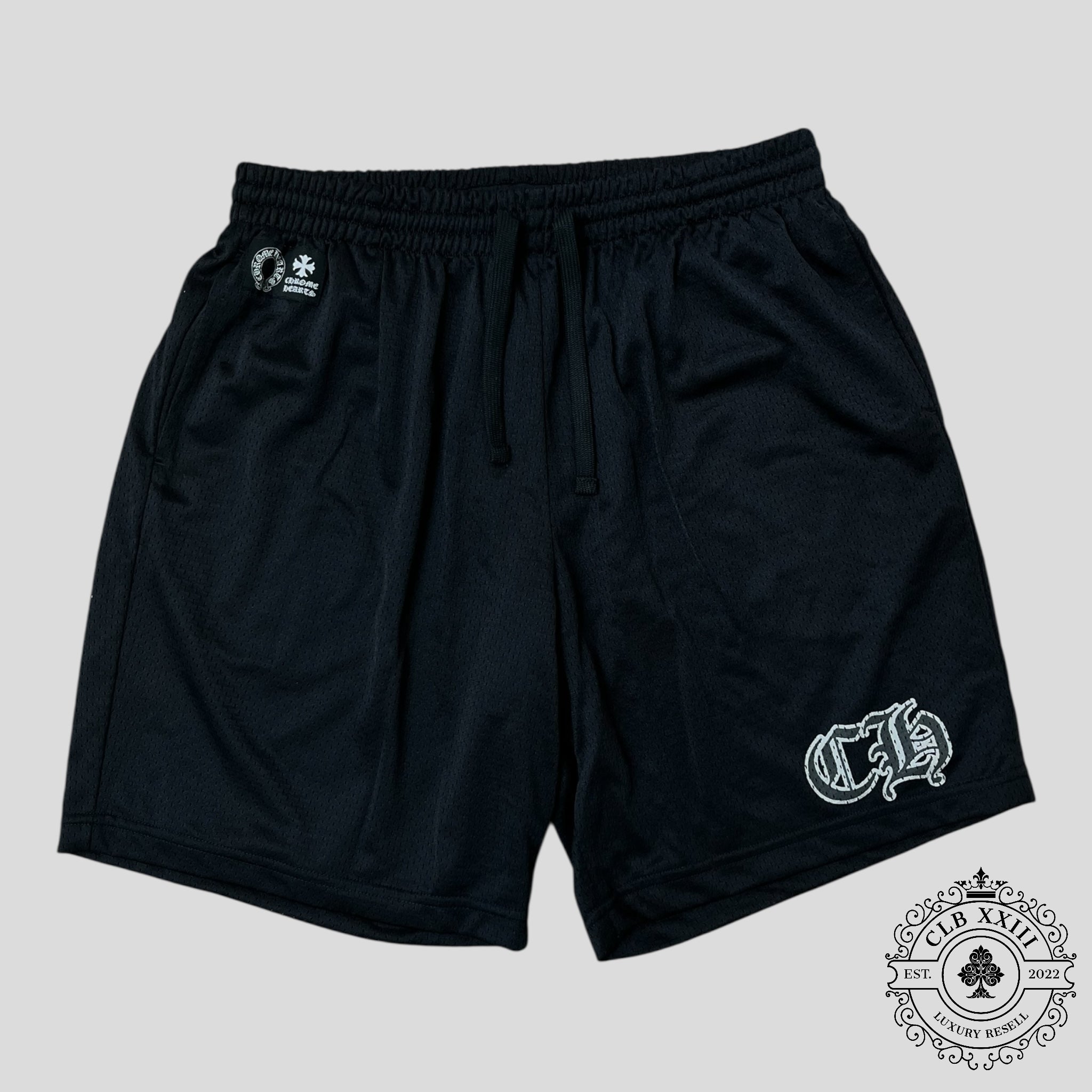 Chrome Hearts Mesh Shorts in Black