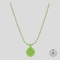 Chrome Hearts Silicone Crossball Necklace in Green