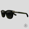 Chrome Hearts Smoke Show Sunglasses in Green/Silver