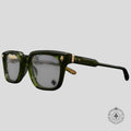 Chrome Hearts Ambidixtrous Sunglasses in Green/Gold